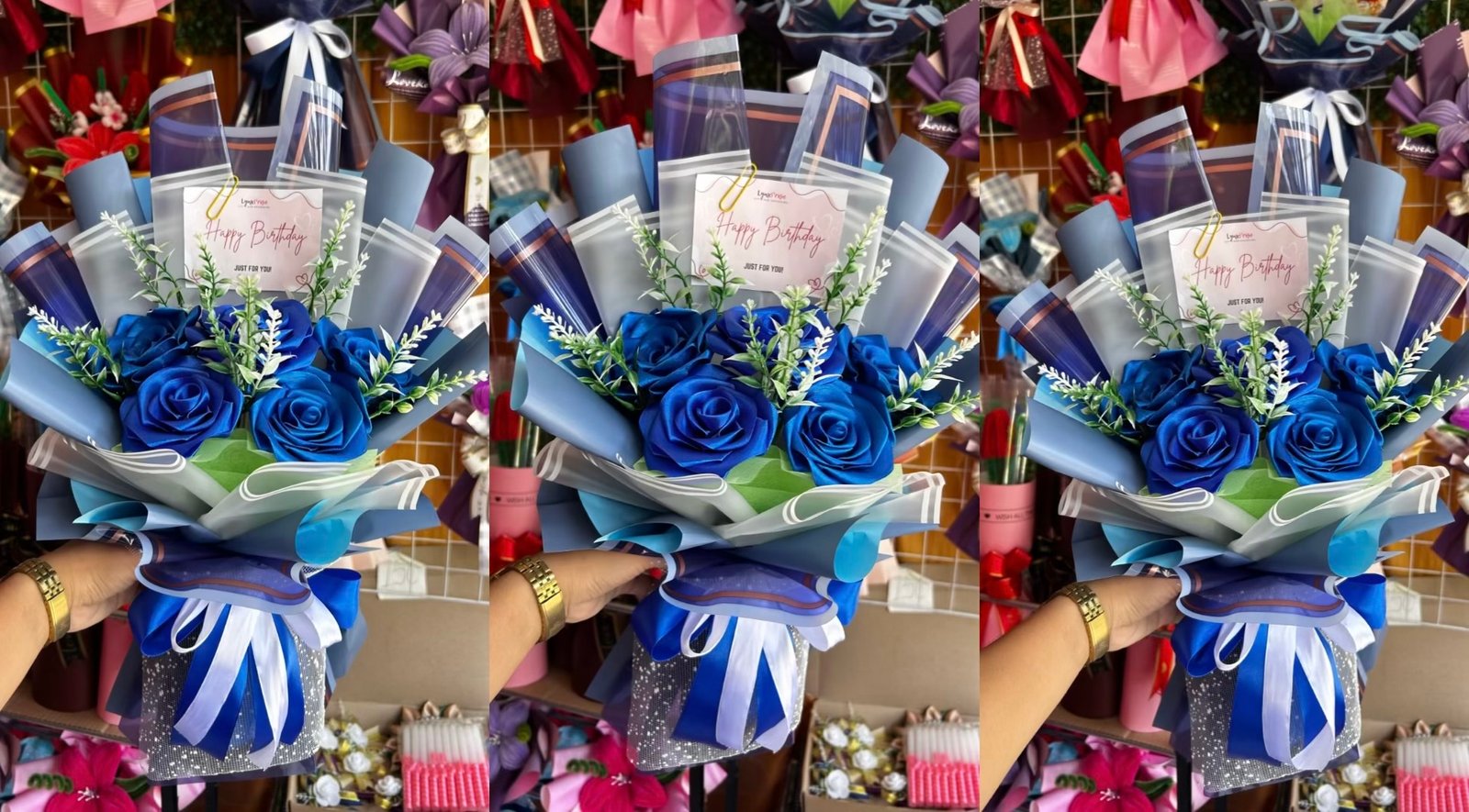 Quintuple Flower Bou